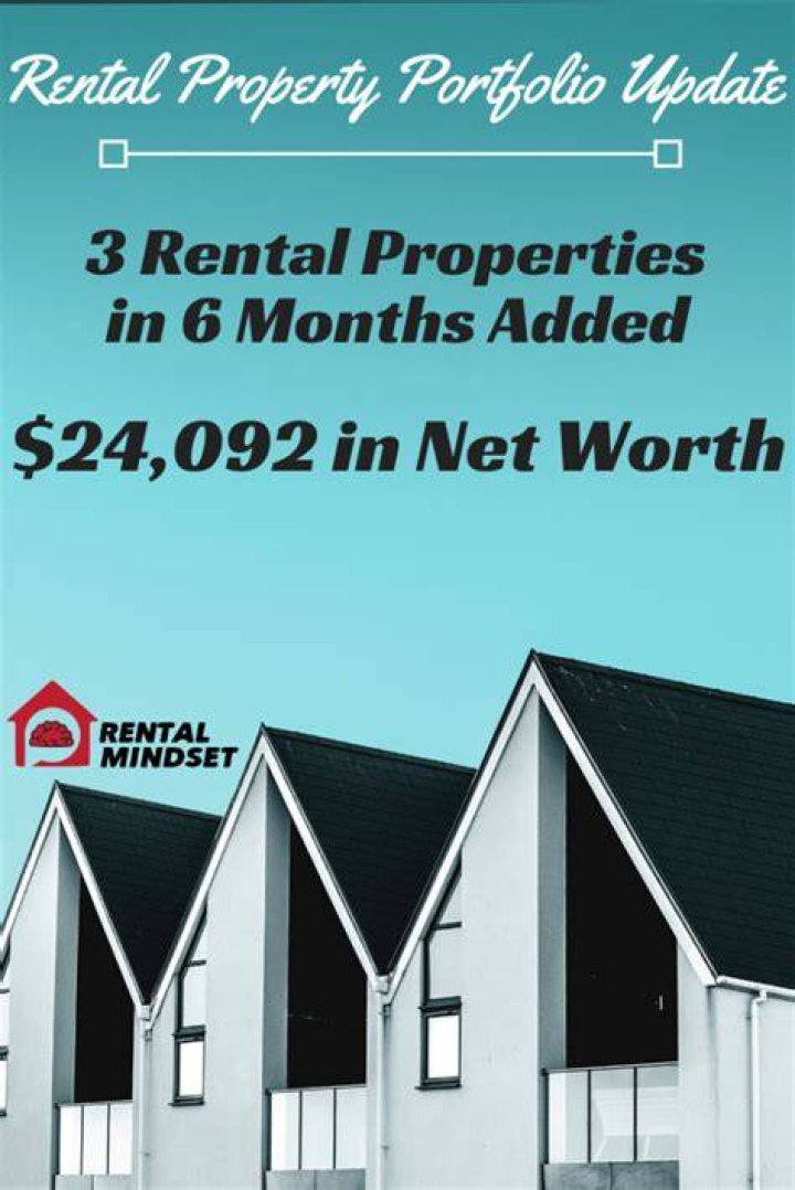 Are rental properties included in net worth?