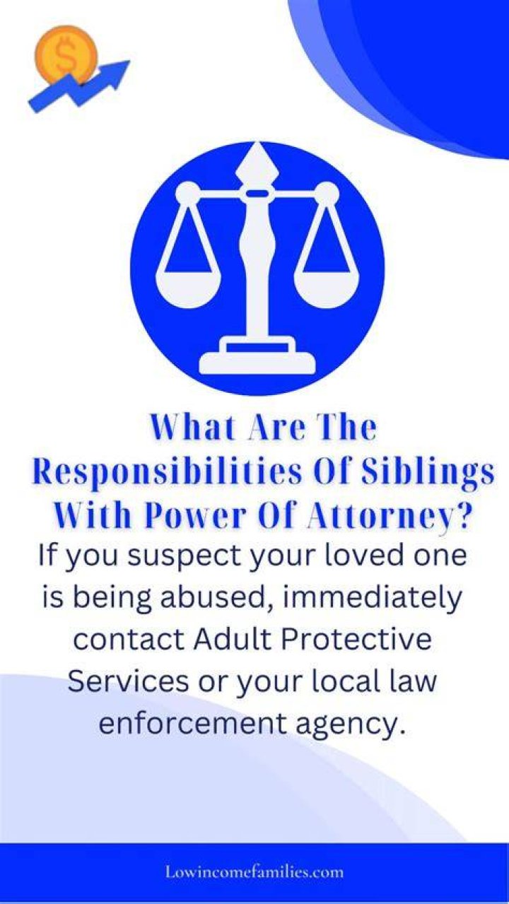 Can a sibling with power of attorney prevent other siblings from seeing a parent?