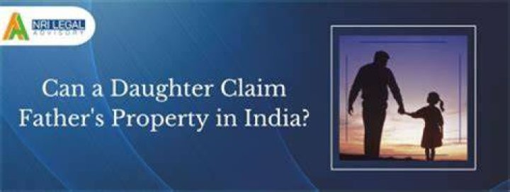 Can daughter claim fathers property after divorce?