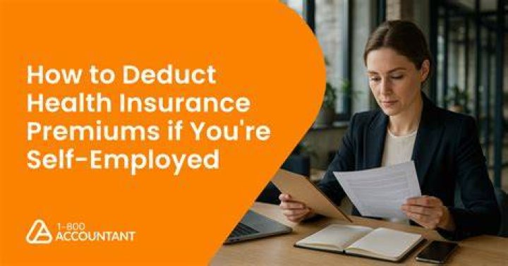 Can I deduct health insurance premiums if self-employed?