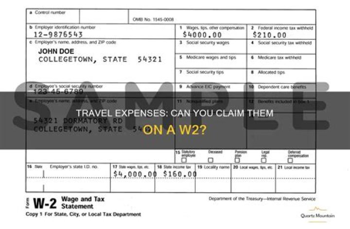 Can I deduct mileage if I get a W2?