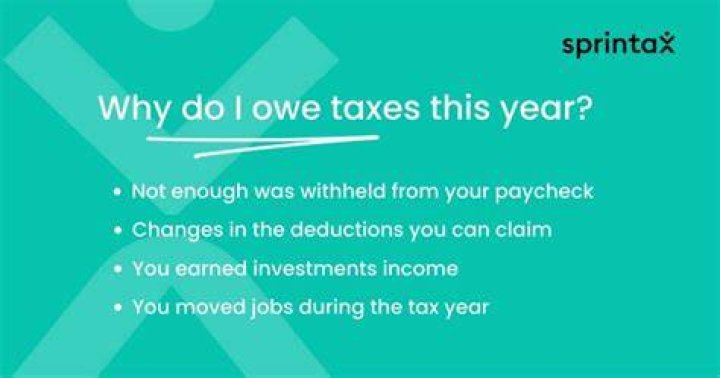 How can I find out how much I owe on my taxes?
