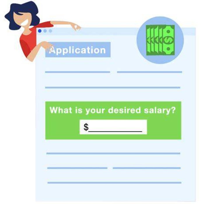How do you answer the desired salary on an application?