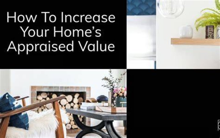 How does the appraised value of an inherited home work?
