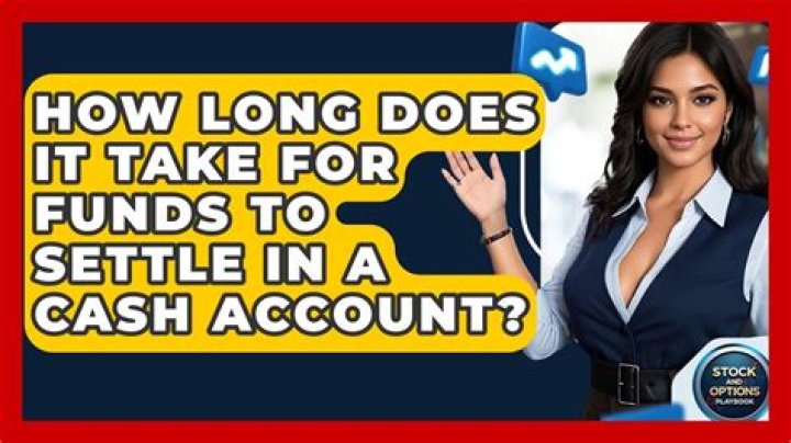 How long does it take for funds to settle Fidelity?
