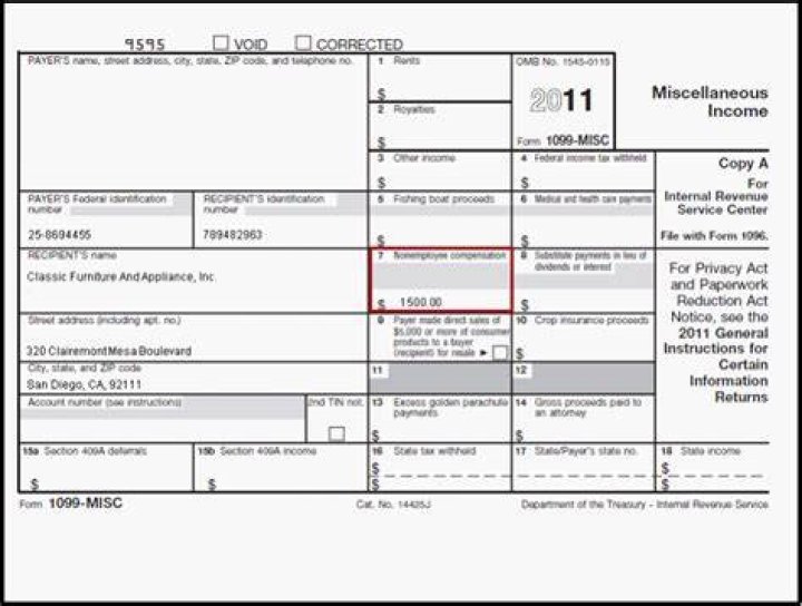 How to report 1099 MISC with Box 3?