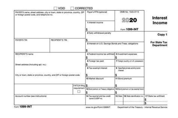 Is Form 1099-INT used to report interest income?