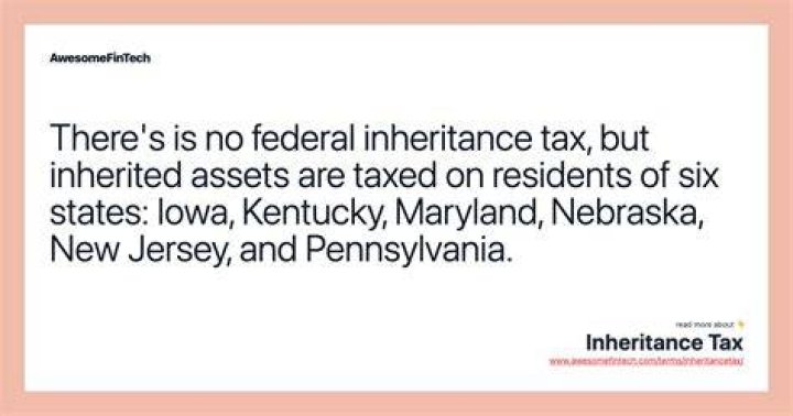 Is inheritance taxed federally?