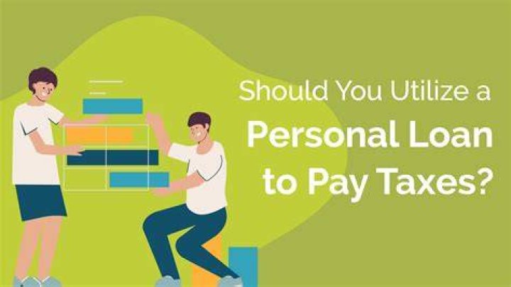 What are the benefits of taking a loan to pay taxes?