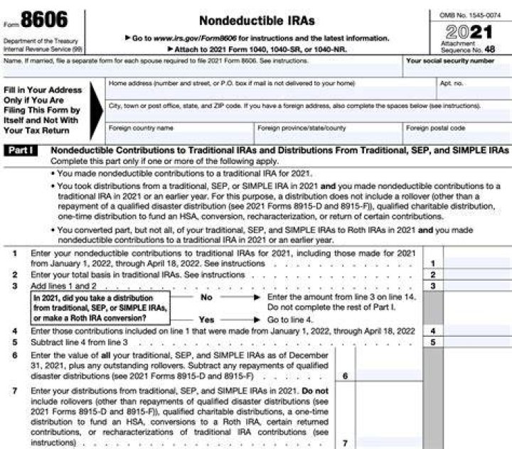 What do you need to know about form 8606?