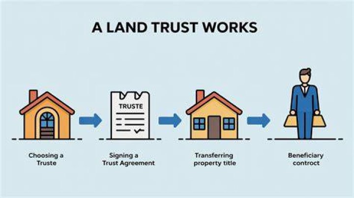 What does it mean to buy a house on a land trust?