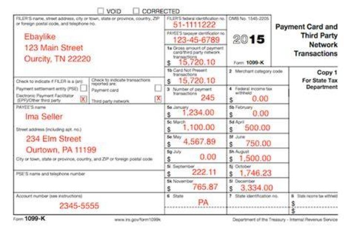 What is a PSE on 1099-K?