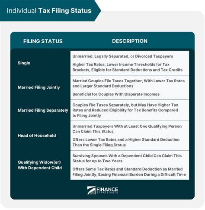 What is parents tax filing status?