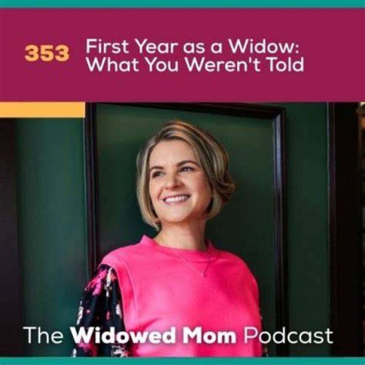 What was my first year as a widow?