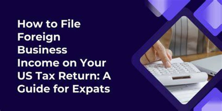 Where to report foreign earned income on your US tax return?