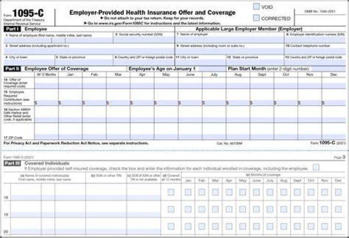 Who needs to fill out a 1095-C?